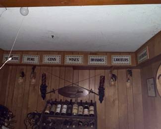 Liquor Wall plaques