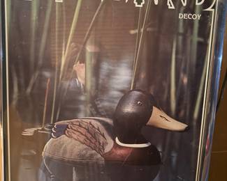Duck decoy poster