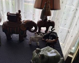 Elephants on parade…albeit not pink