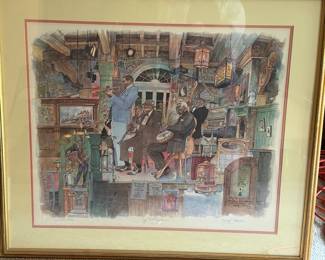 New Orleans jazz artist’s proof