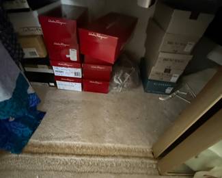 A few of the many shoes