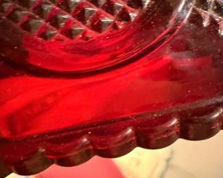 Ruby red piece