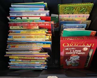 Assorted vintage children’s books