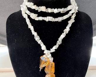 Semi precious necklace