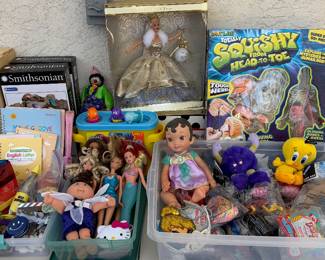 Assorted toys