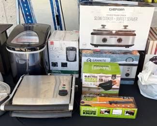 New and used kitchen appliances