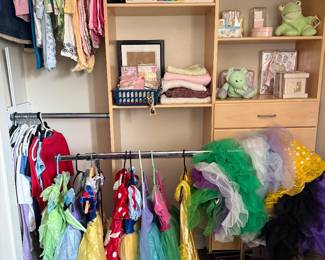 New baby clothes, baby gift items, Disney costumes and lots of Tutu’s.