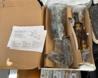 Brand new plumbing faucets