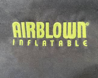 Inflatable movie screen.