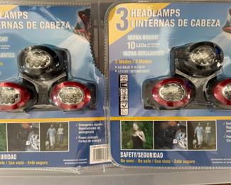 New in box headlamps