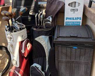 Golf clubs, travel golf hard case