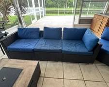Outside furniture couch