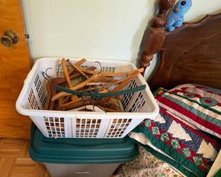 Vintage Wooden Hangers
