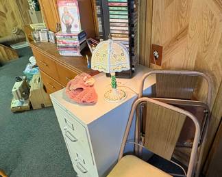 Set of 4 MCM Folding Chairs