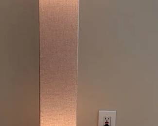 Floor Lamp with Linen Shade