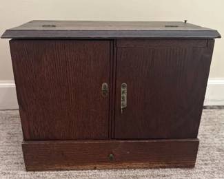 Antique Physicians Apothecary Travel Box