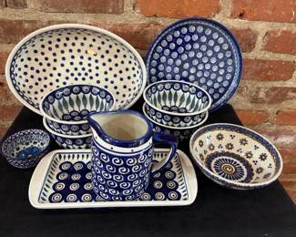 Boleslawiec Hand Made Polish Pottery