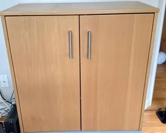 IKEA Light Wood Storage Cabinet