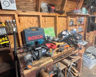 Power tools! Rigid Bosch craftsman swing line