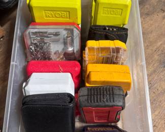 drill bits: ryobi, craftsman, milwaukee