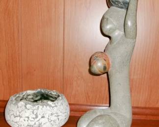 ASH BOWL SCULPTURE 