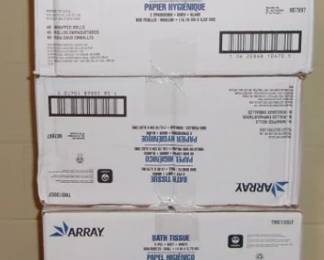 3 CASES TOILET TISSUE