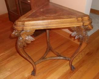 HAND CARVED TABLE