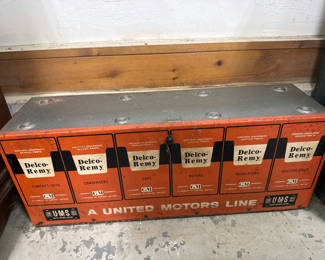 Lot 20: Vintage Delco-Remy Parts Organizer