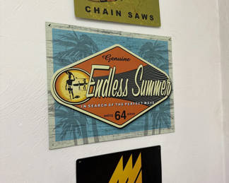 Lot 5: Set of three vintage advertising signs