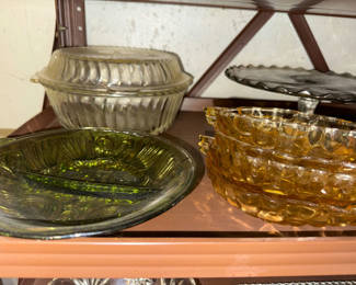 Lot 211: Assorted Glass Bowls and Dishes