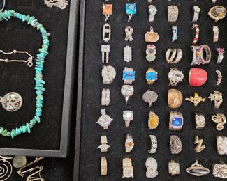 Assorted Sterling jewelry