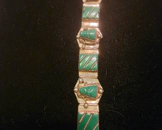 Sterling and Turquoise