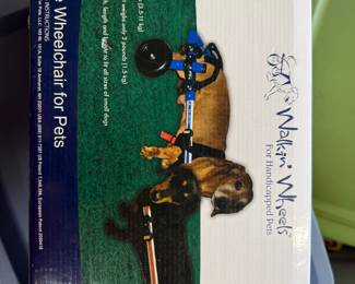 Small dog wheel walker (new)