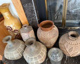 Clay pottery