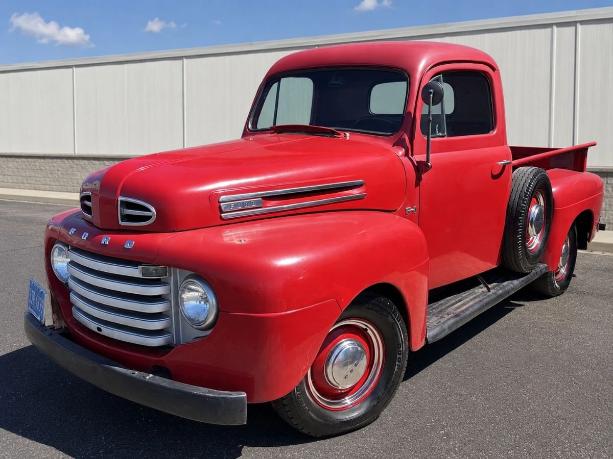 001 Lot 111c 1950 Ford F1 HalfTon Pickup truck