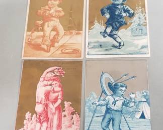 311 Lot 226 Group of antique trading cards