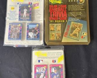 487 Lot 387h Lot of 3 factory sealed baseball board games