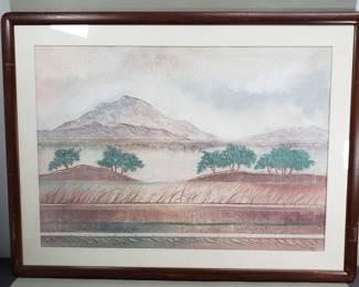 290 Lot 183 Jackson Lane acrylic painting