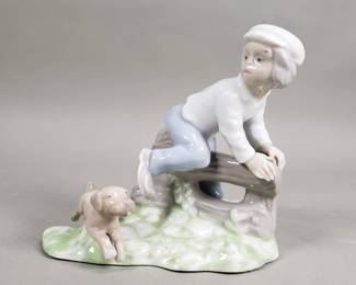 281 Lot 164 Tengra Spanish porcelain figurine