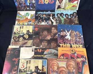 183 Lot 330h Lot of 17 Jackson 5 vinyl records