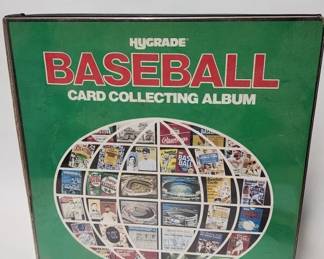 379 Lot 318h Vintage baseball card binder 1990s, Griffey, Bo