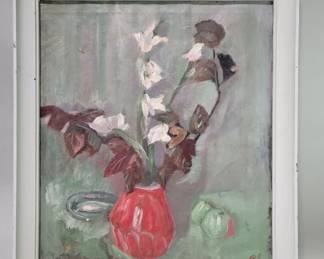 139 Lot 243 Signed and dated 1932 oil painting on canvas