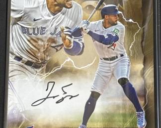 504 Lot 396h George Springer signed jumbo card