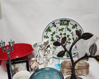 405 Lot 333h Vintage decor LACMA 50, Italy charger,