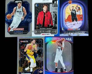 530 Lot 414h Lot of Luka Doncic basketball cards
