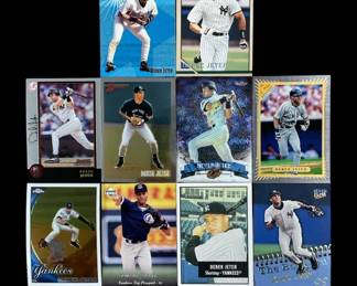 514 Lot 405h Lot of Derek Jeter baseball cards