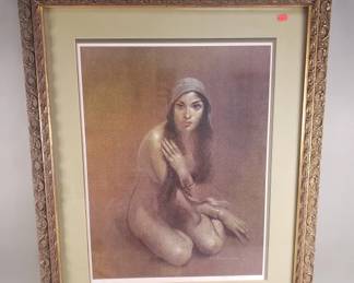 519 Lot 408 John P Ludlum pencil signed and numbered print