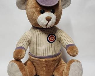 350 Lot 301h Vintage Chicago Cubs teddy bear