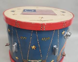481 Lot 384 Vintage signed hand painted American federal