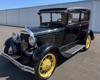 002 Lot 222c 1929 Ford Model A Tudor sedan